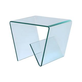 Vente-unique Couchtisch Glas ZENIA  