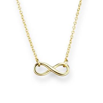 Femme Collier en argent Infinity