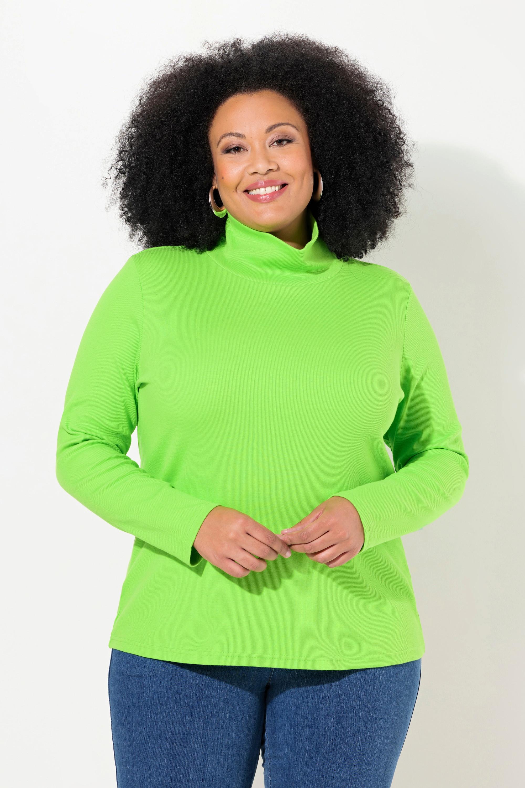 Ulla Popken Maglia Dolcevita Maniche Lunghe Classic  