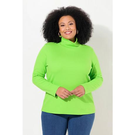 Ulla Popken  Shirt, Rollkragen, Classic, Langarm 