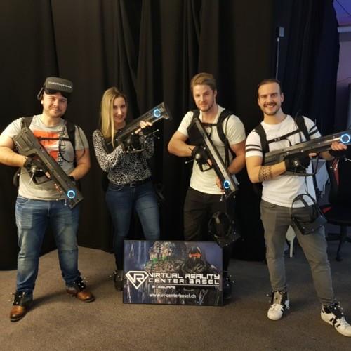 Image of Shooter Games In Vr In Basel (für 3 Personen) Unisex