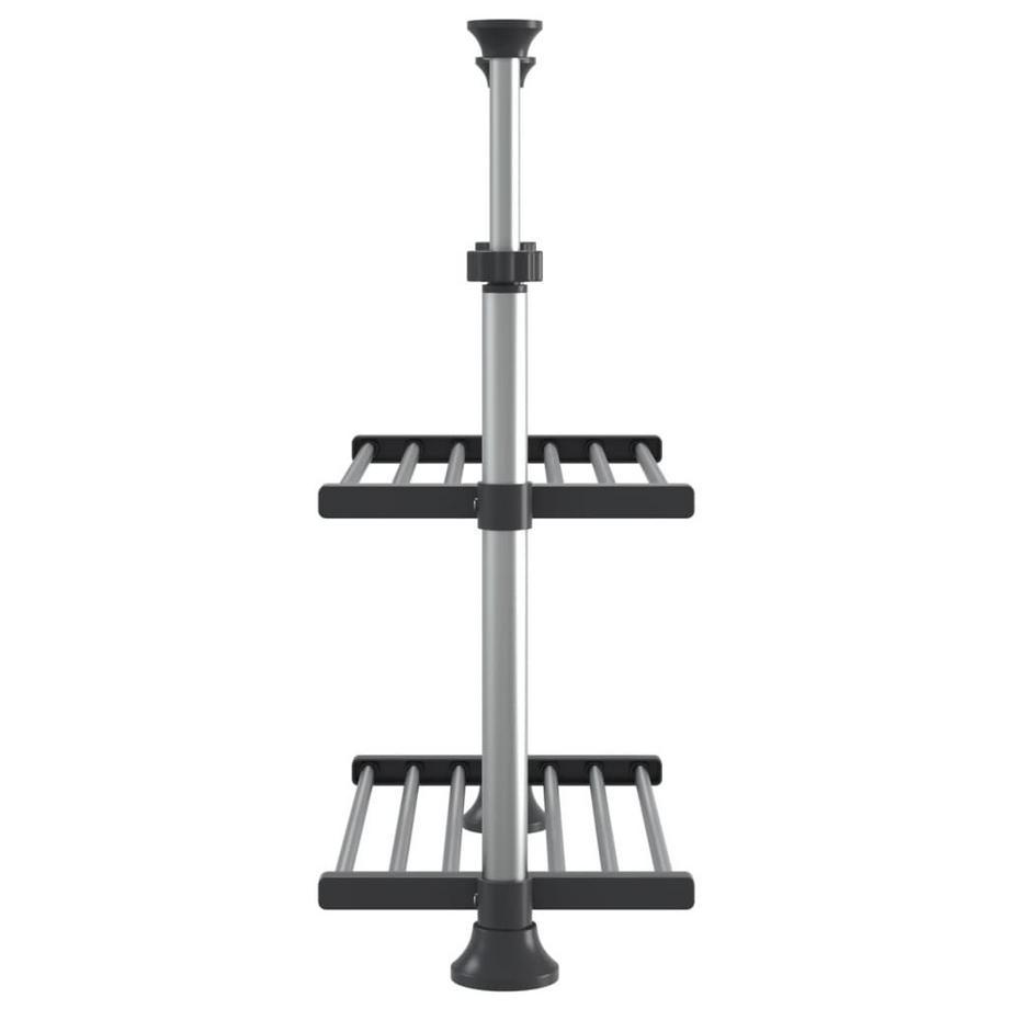 VidaXL Küchenregal aluminium  