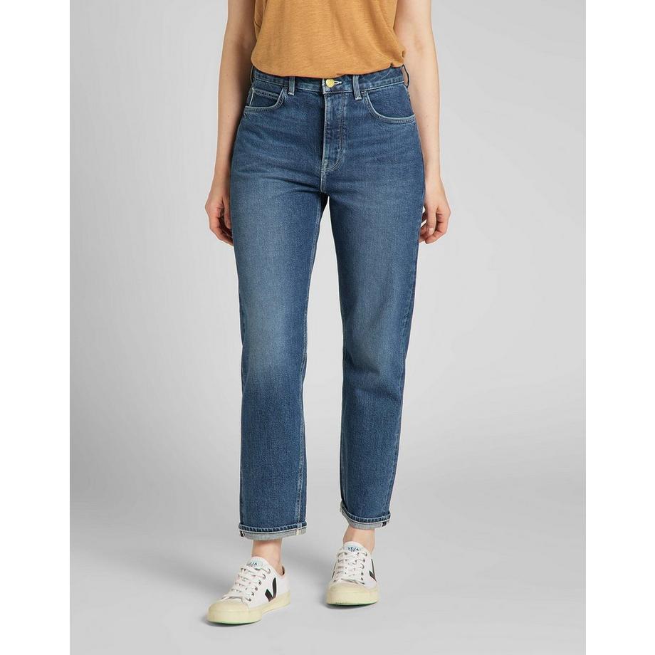 Lee Carol Straight Leg Button Fly Jeans  