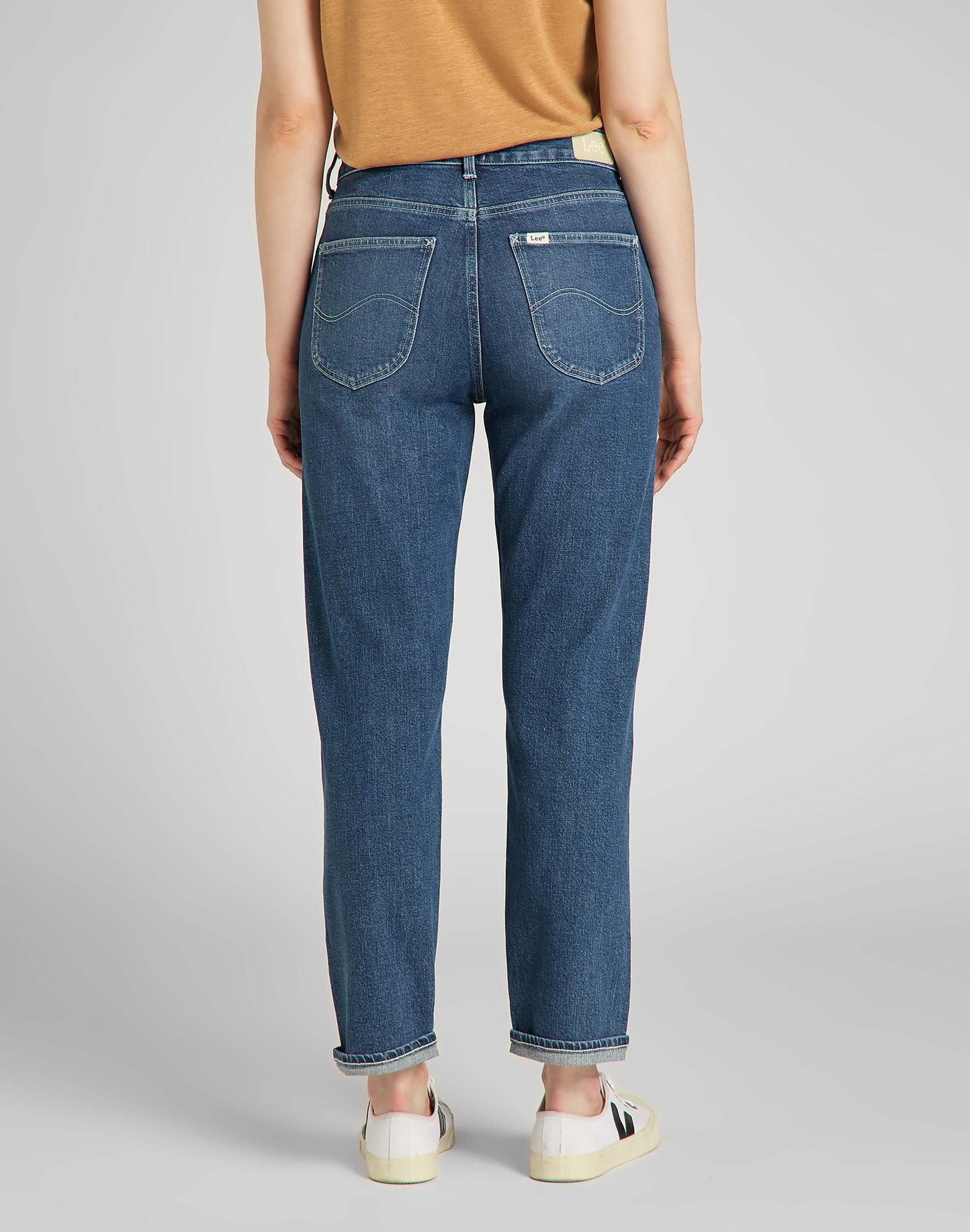 Lee Carol Jeans Straight Leg Button Fly  