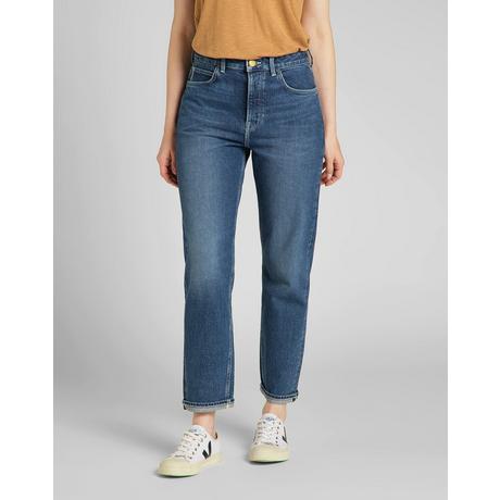 Lee Carol Jeans Straight Leg Button Fly  