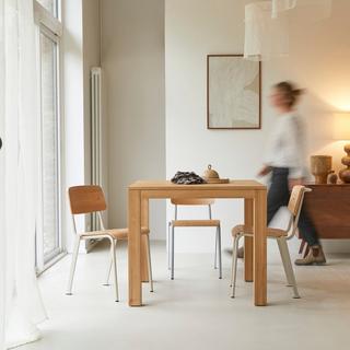 Tikamoon Tisch aus massivem Teakholz 2 bis 4 Pers Eden  