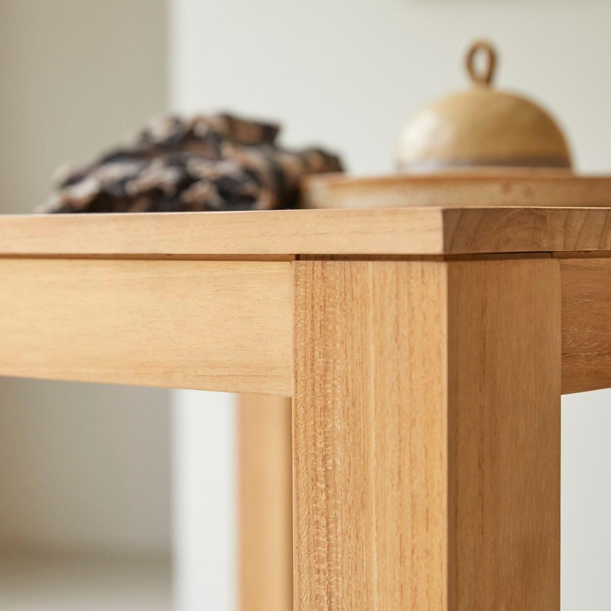 Tikamoon Tisch aus massivem Teakholz 2 bis 4 Pers Eden  