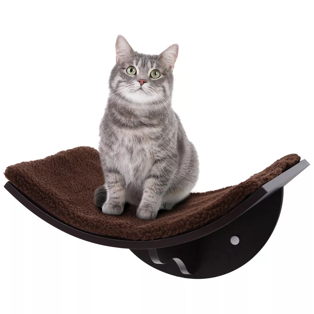 PawHut - Katzenliege, One Size, Braun