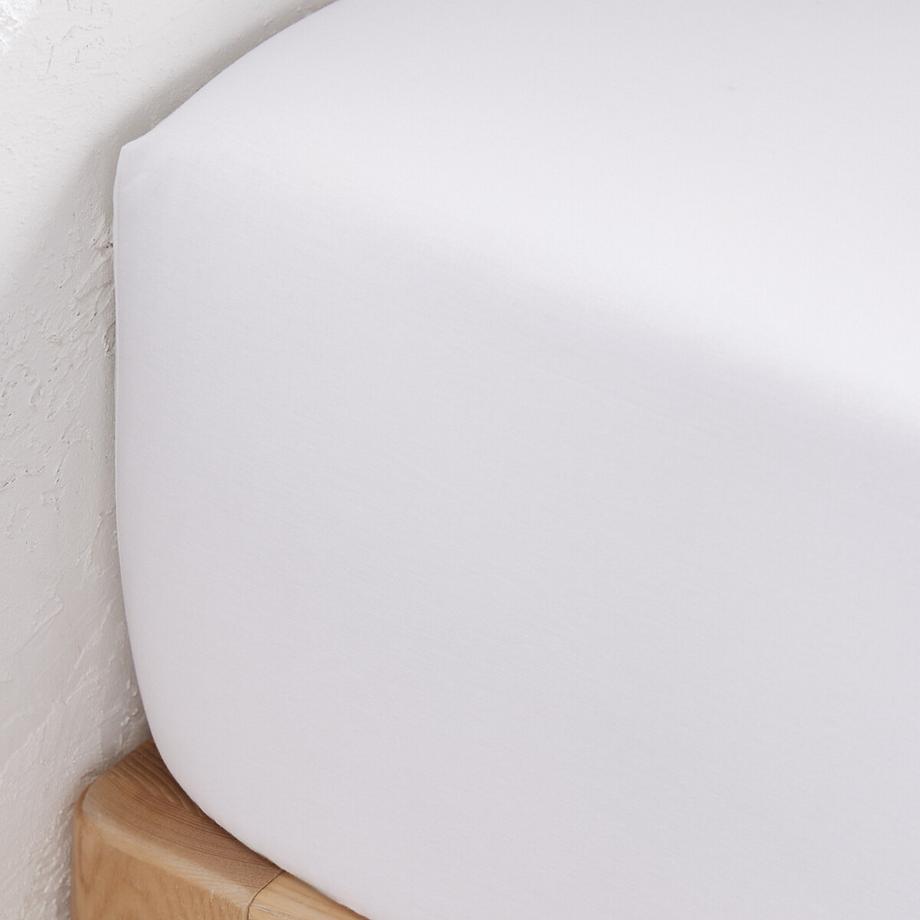 La Redoute Intérieurs Scenario Drap Housse Uni Coton Bio  