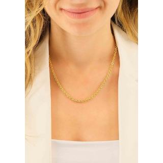 MUAU Schmuck  Collier Rundanker Gelbgold 375, 3.9mm, 60cm 