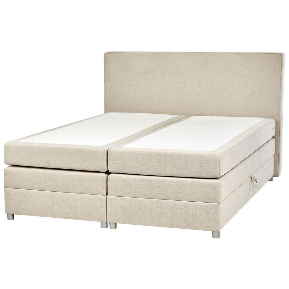 Beliani Divano letto con contenitore en Tessuto Classico MINISTER  