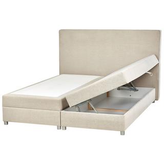 Beliani Letto boxspring en Poliestere Moderno MINISTER  