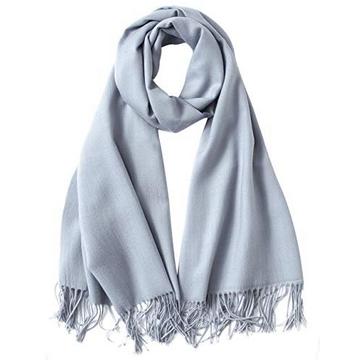 Schal Warm Winter Herbst unifarben Baumwolle mit quasten/fransen, 40+ Farben Einfarbig & Kariert