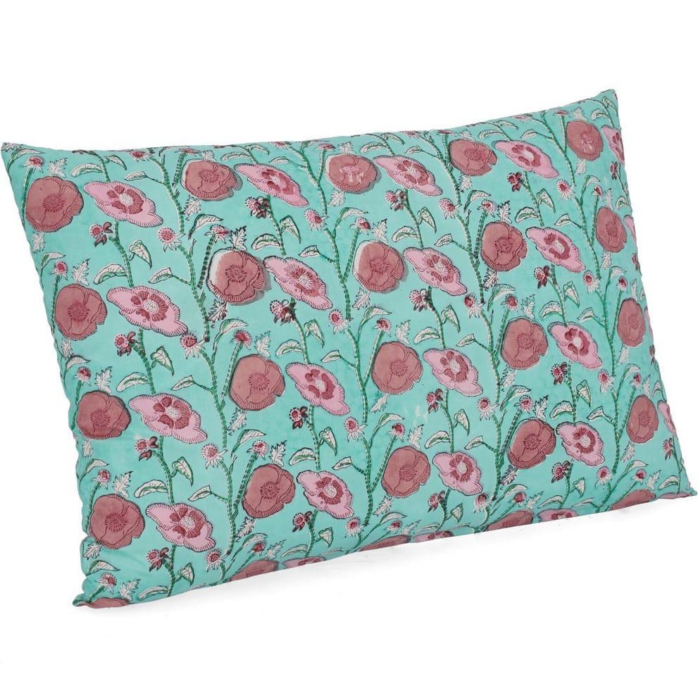 Image of Kissen Emelie smaragdgrün 40x60 Kissen Emelie smaragdgrün 40x60