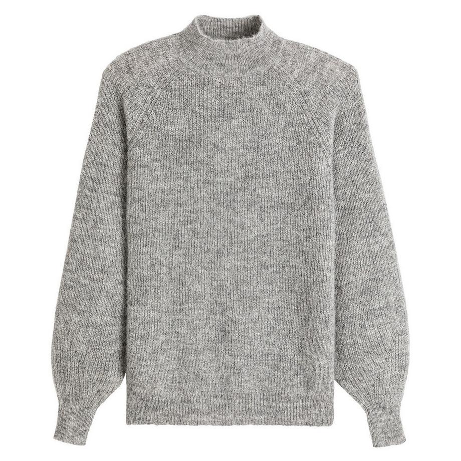 La Redoute Collections Pull col montant alpaga mélangé  