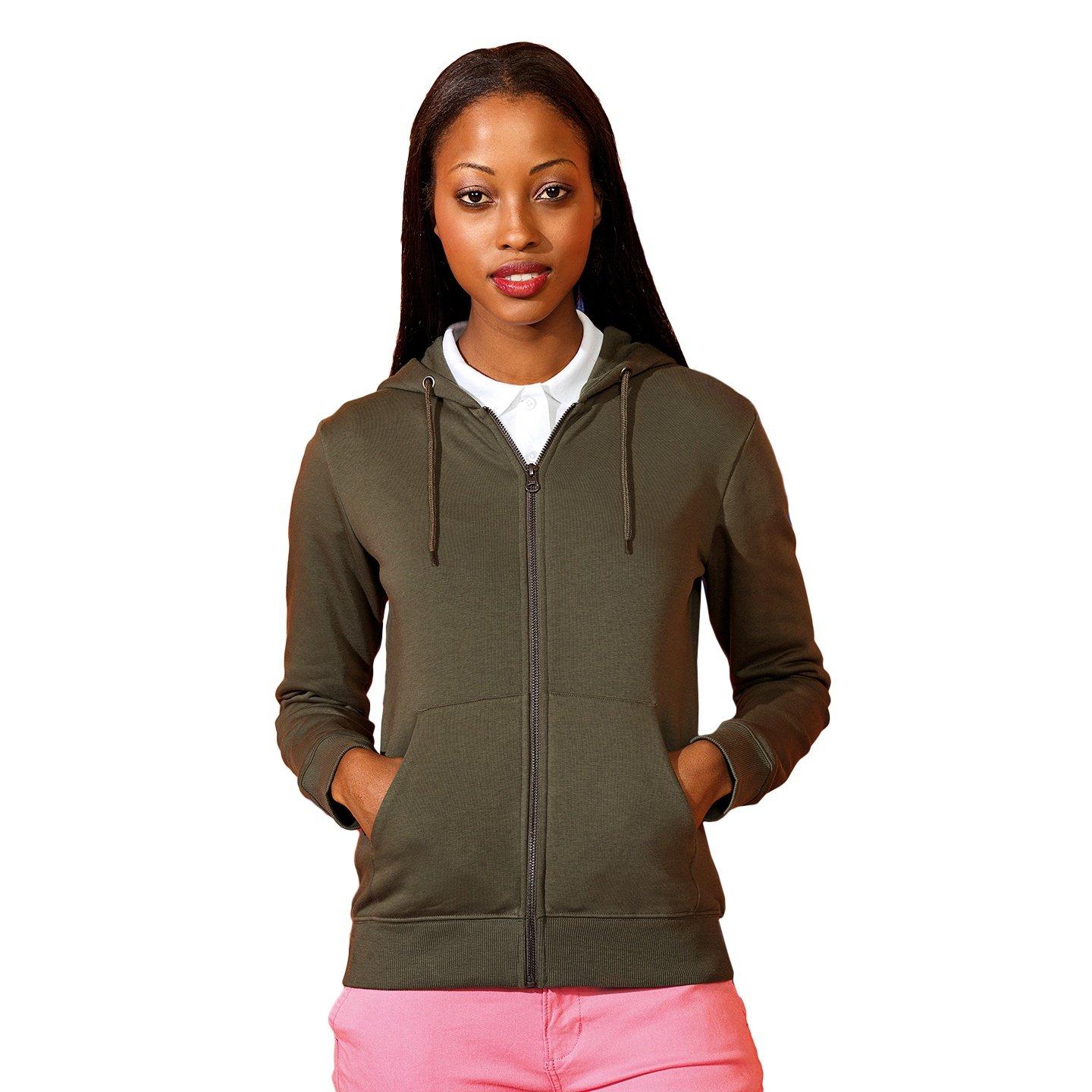 Asquith & Fox  ZipThrough Organic Hoodie 