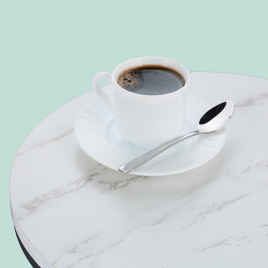 Northix Satztische-Set in Marmoroptik  