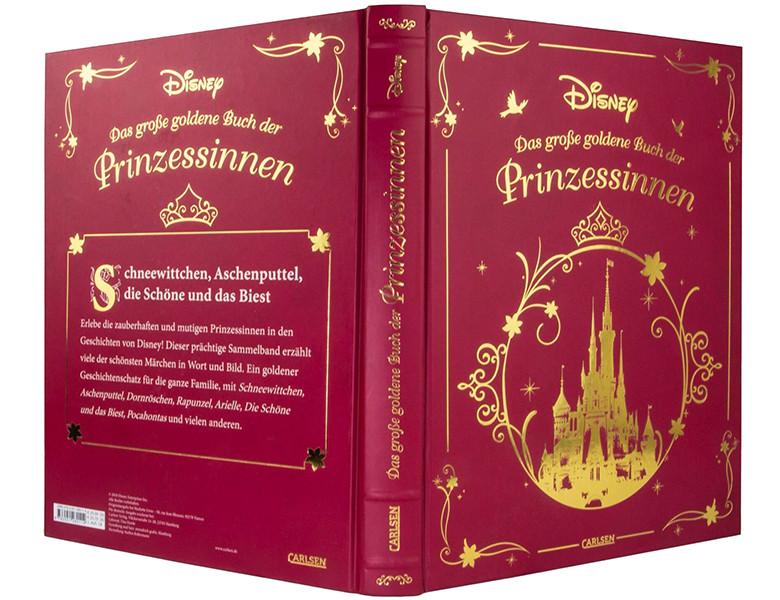 Disney: Das große goldene Buch der Prinzessinnen Walt Disney Couverture rigide 