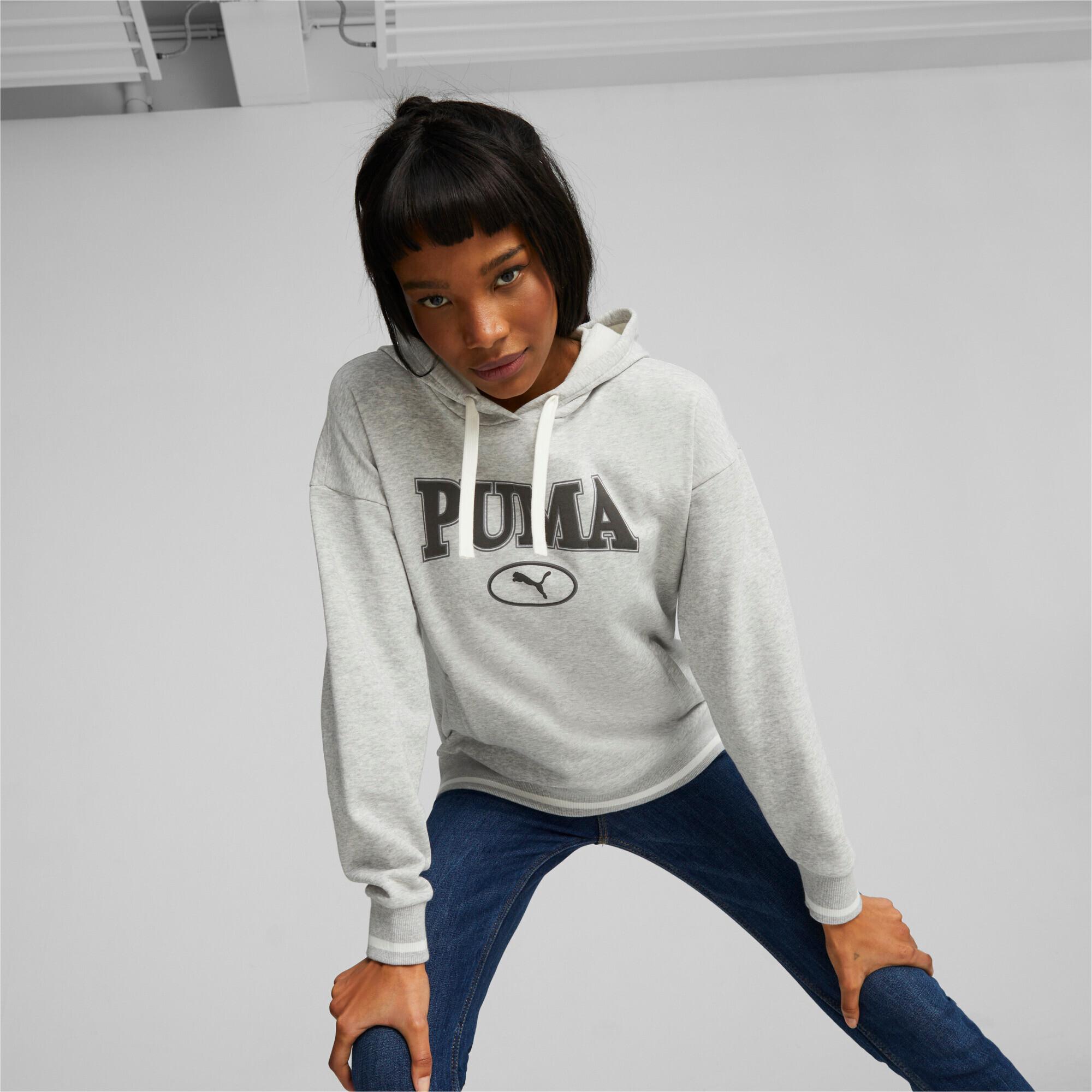 PUMA  damen-hoodie quad fl 