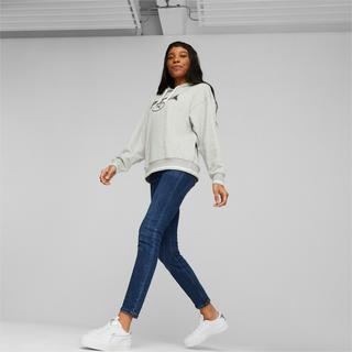 PUMA  damen-hoodie quad fl 