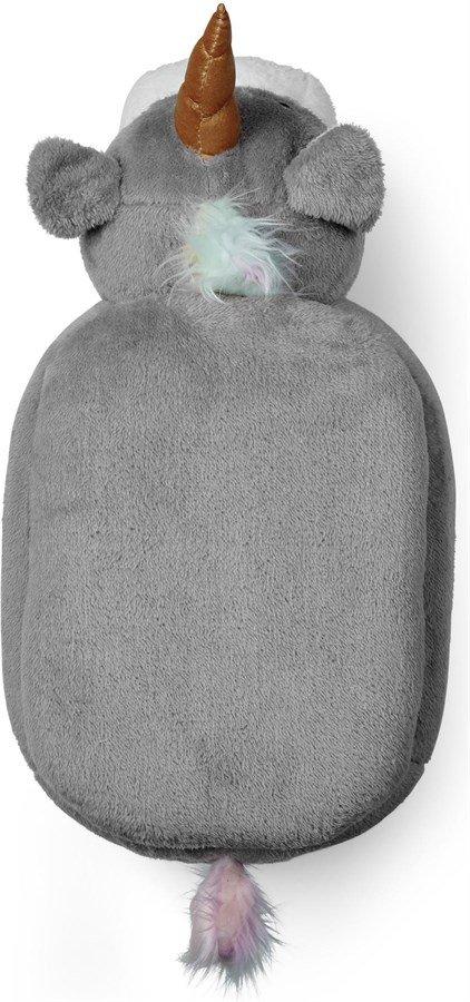 ZOOSY  Tabouret Zoosy Licorne "Enea" Gris, avec compartiment 