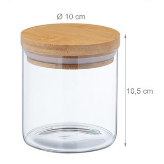 B2X Barattoli per conservazione da 500 ml in set da 9  