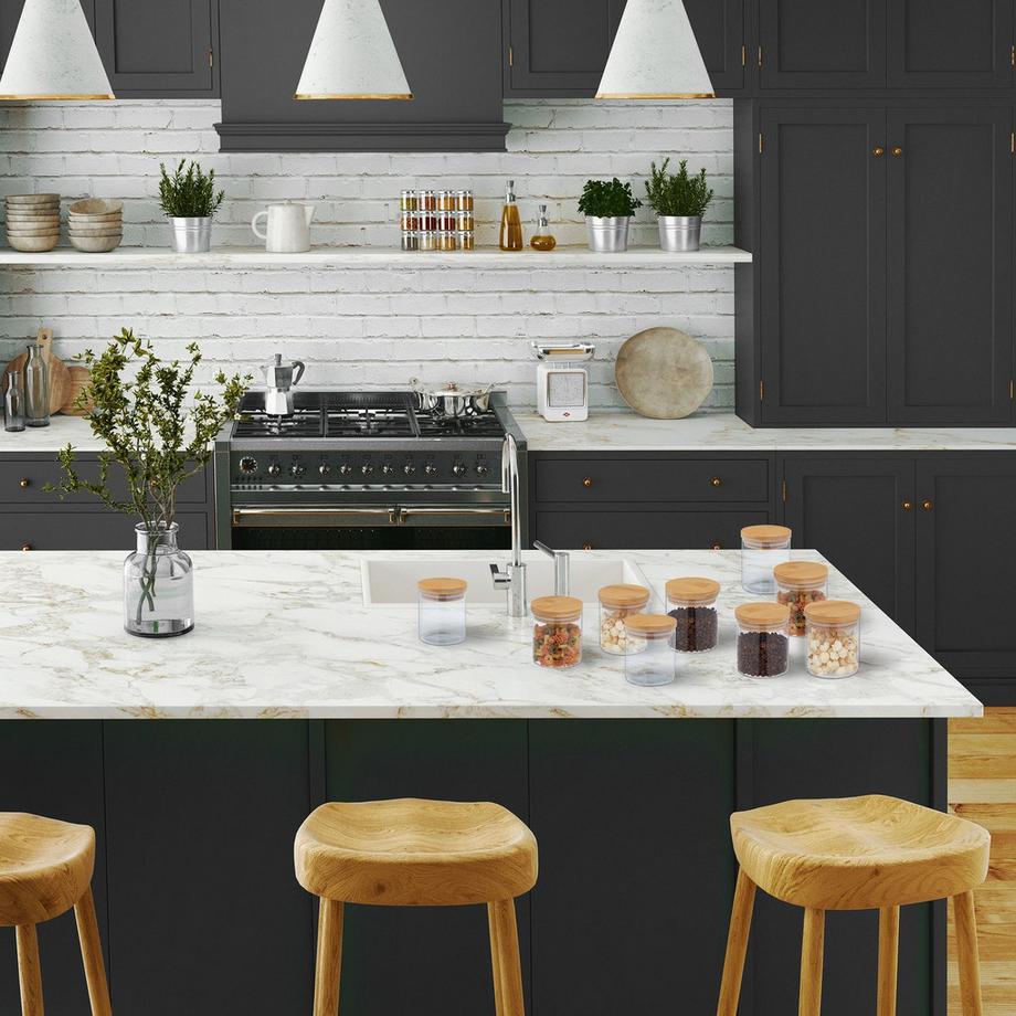 B2X Pots de conservation 500 ml par lot de 9  