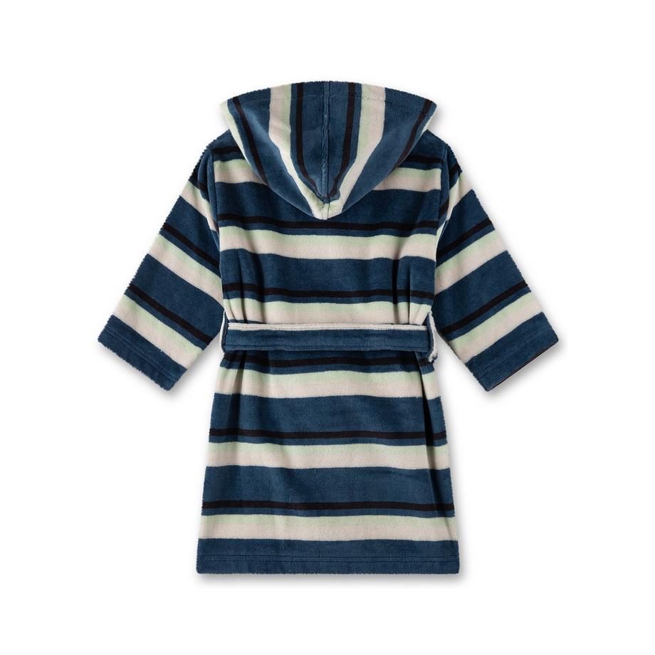 Sanetta  Jungen Bademantel Ringel navy 