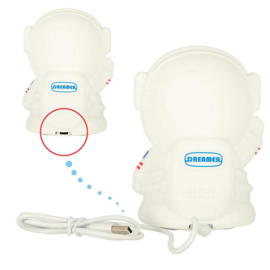 Northio Lampe de nuit - Astronaute Blanc  