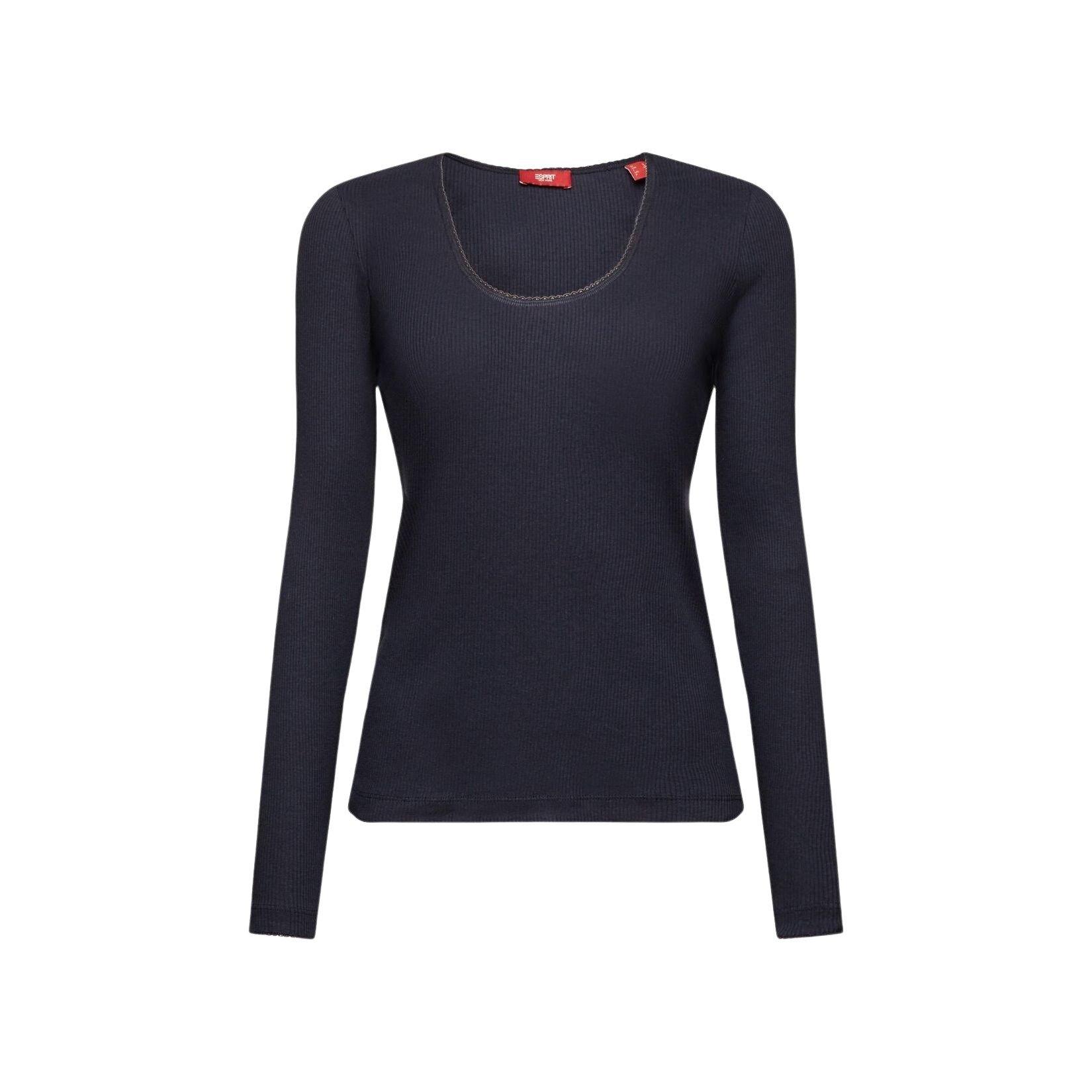 Image of Langarmshirt Aus Rippstrick, Heritage Unisex M