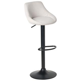 Beliani Lot de 2 tabourets de bar en Tissu Moderne MEDULIN  