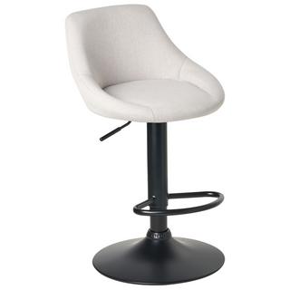 Beliani Lot de 2 tabourets de bar en Tissu Moderne MEDULIN  