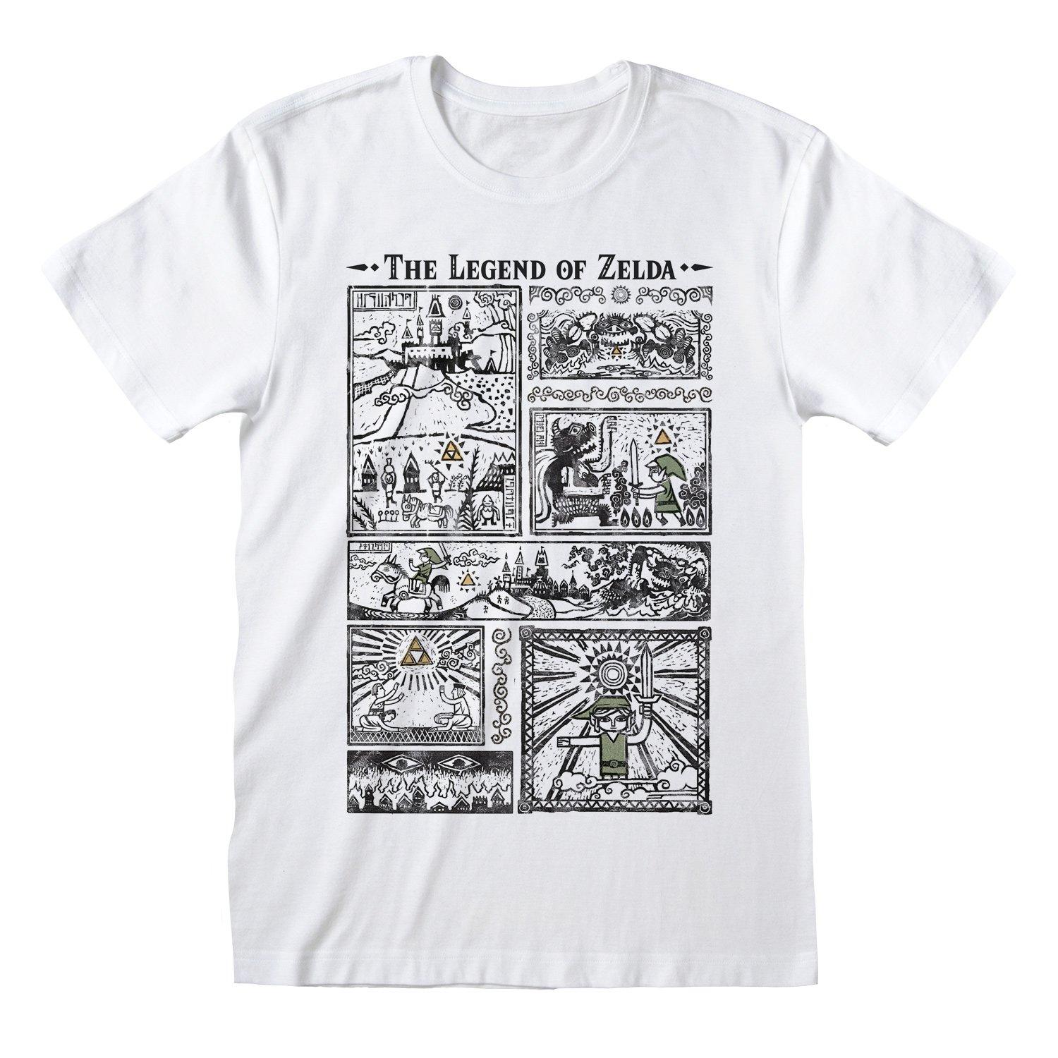Image of "drawings" Tshirt Damen Weiss XXL