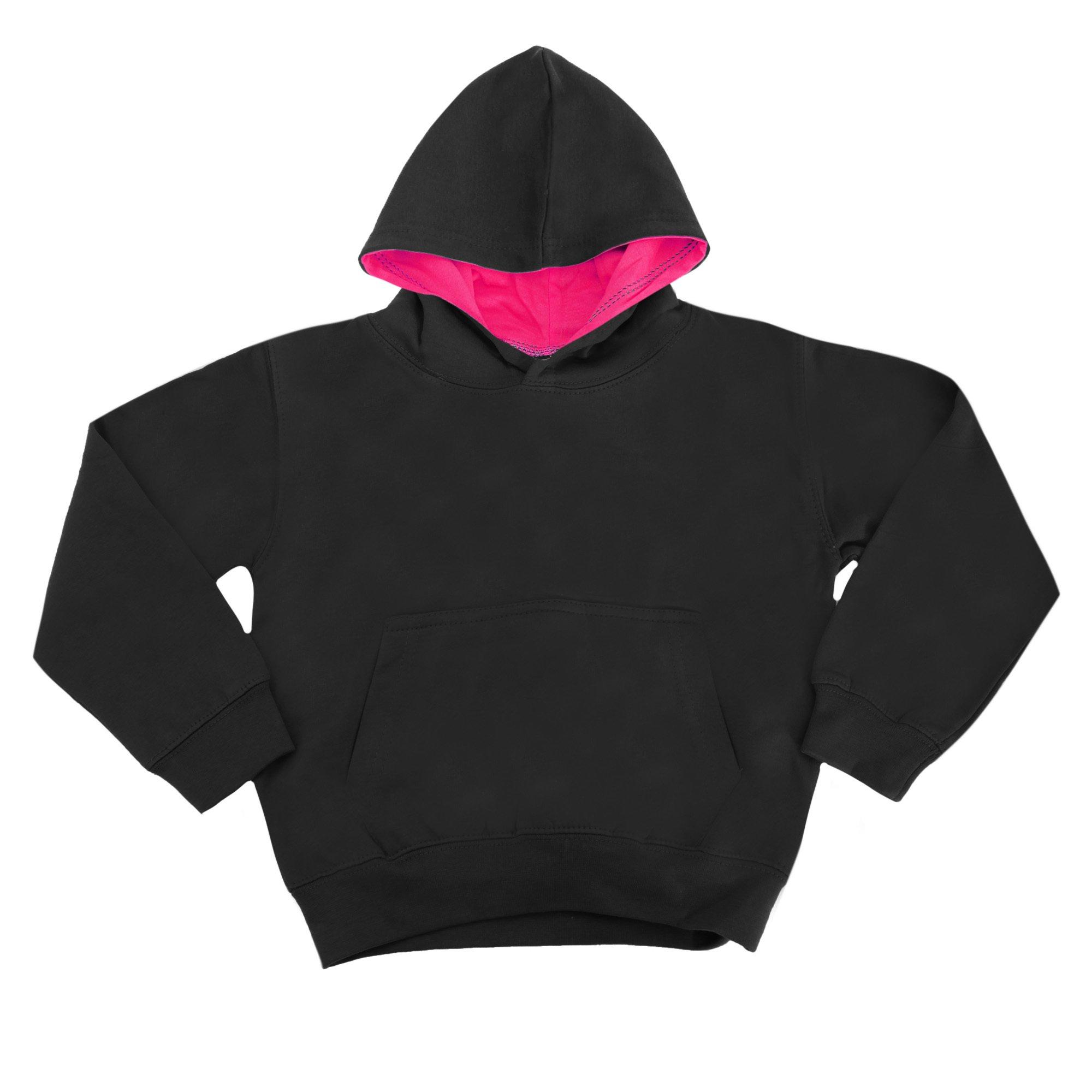 Image of Kapuzen Pullover Varsity Jungen Schwarz 12-13A