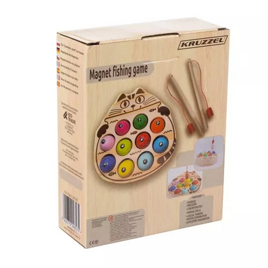 Kruzzel  Spiel „Fische fangen“ auf einem Magnet Kruzzel 21856 