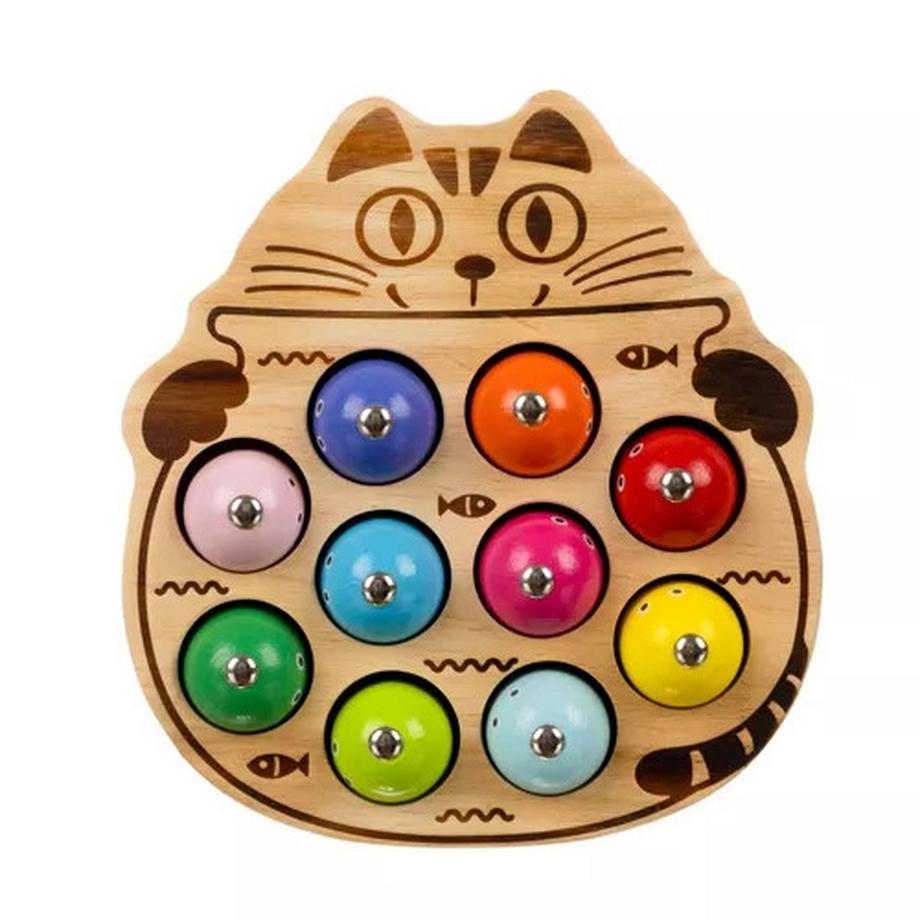 Kruzzel  Spiel „Fische fangen“ auf einem Magnet Kruzzel 21856 