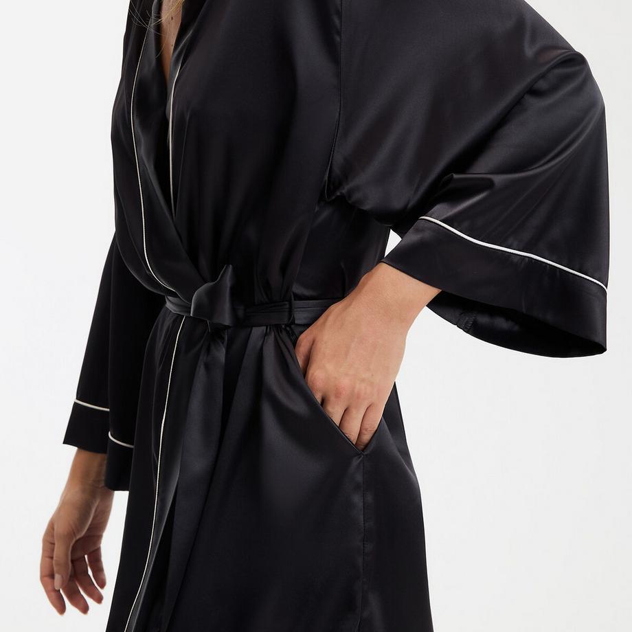 La Redoute Collections Kimono corto in raso  