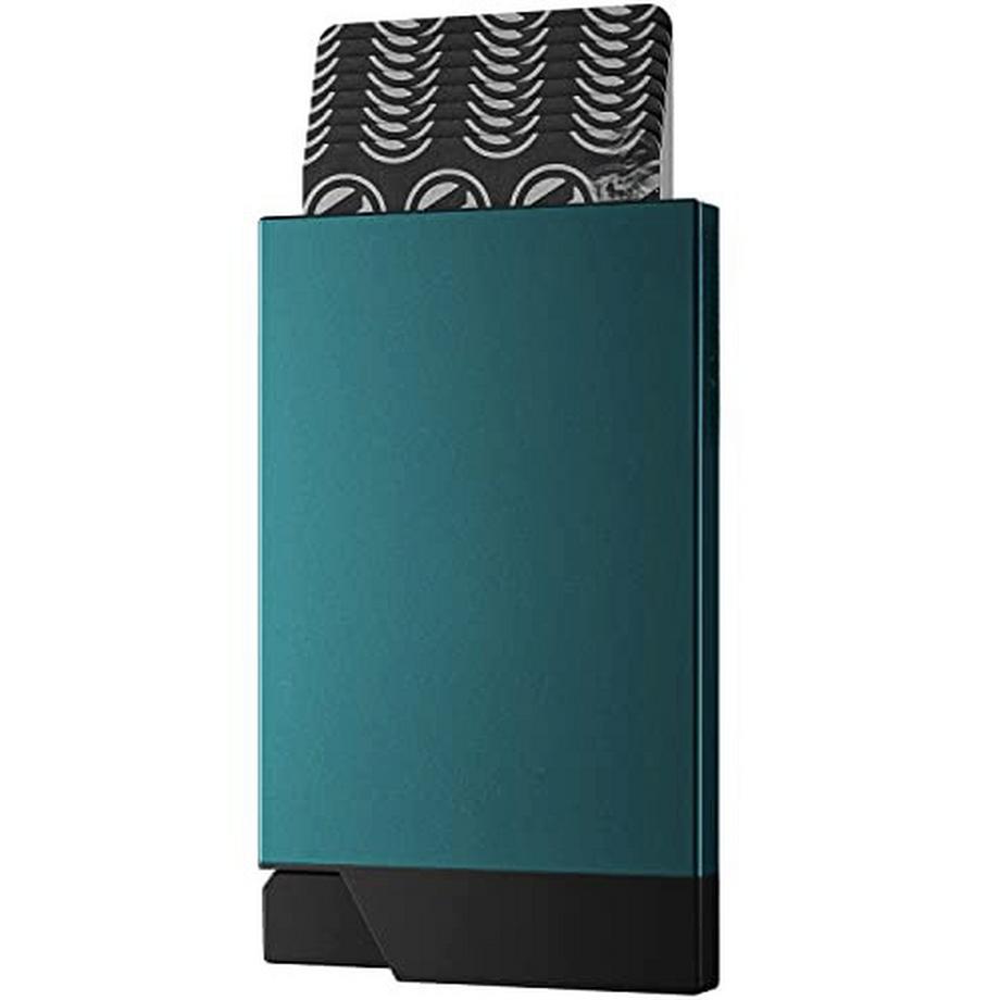 Only-bags.store Metall RFID NFC Schutz Slim Automatisches Pop Up Kartenetui  