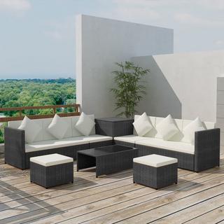 VidaXL Gartenmöbel-set poly-rattan  