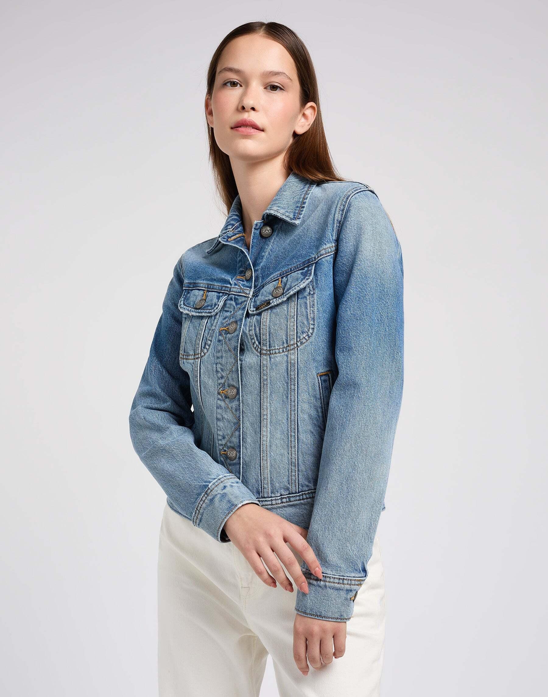 Image of Jeansjacken Rider Jacket Unisex Blau L