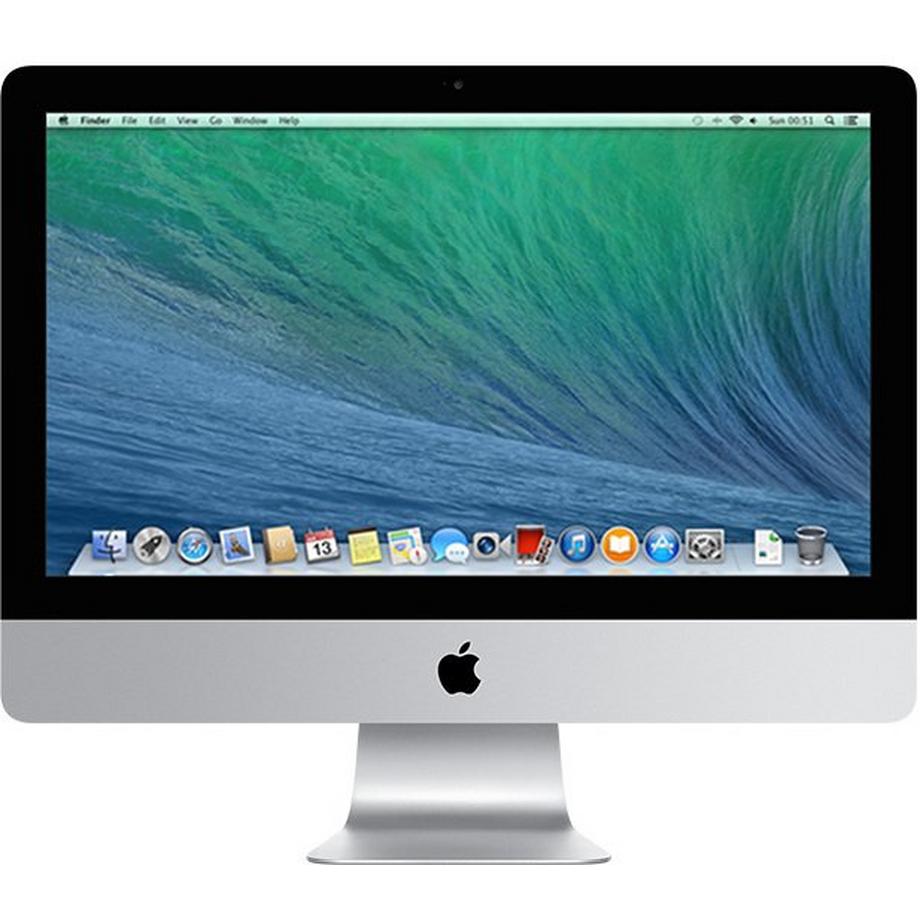 Reconditionné iMac 21,5" 2014 Core i5 1,4 Ghz 8 Go 256 Go SSD Argent - Très Bon Etat