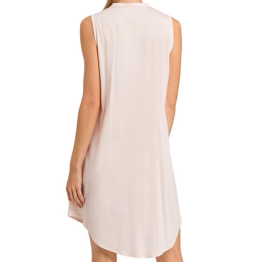 HANRO Cotton Deluxe Chemise de Nuit sans Manches  
