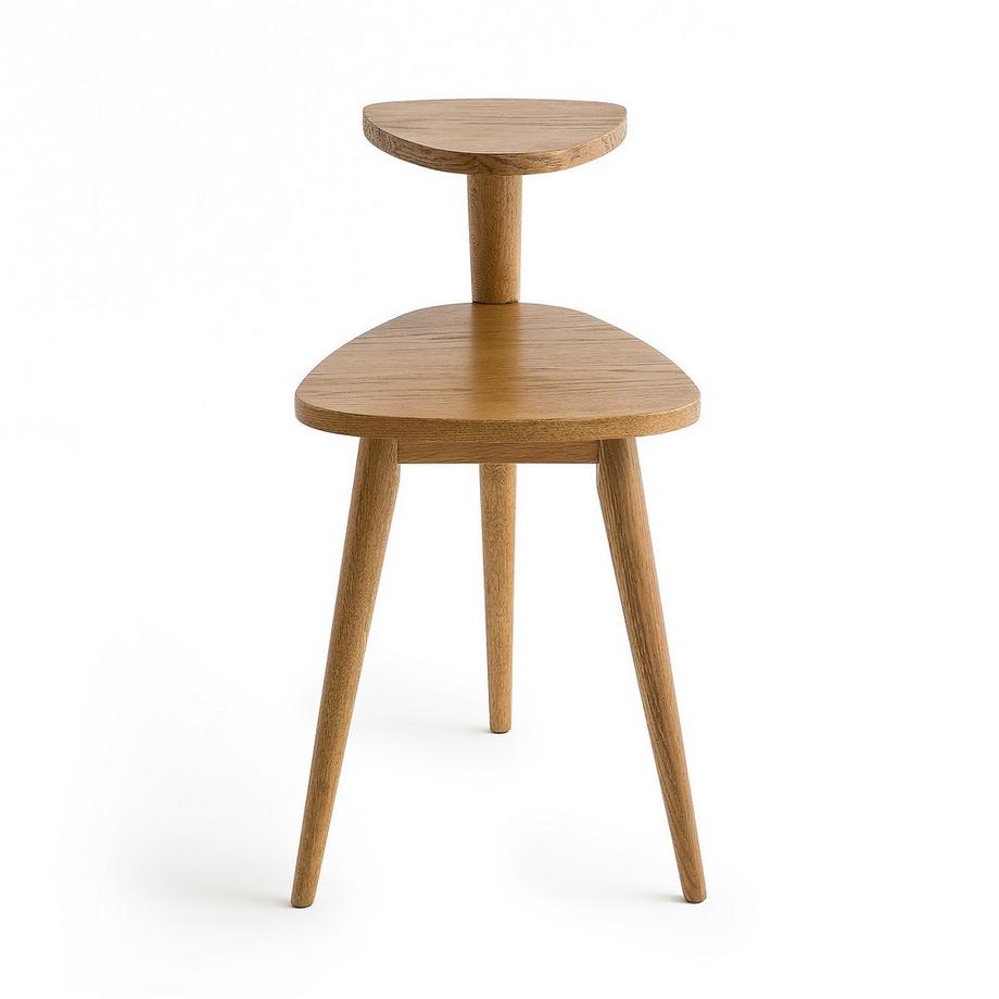 La Redoute Intérieurs Bout de canapé vintage double plateau  