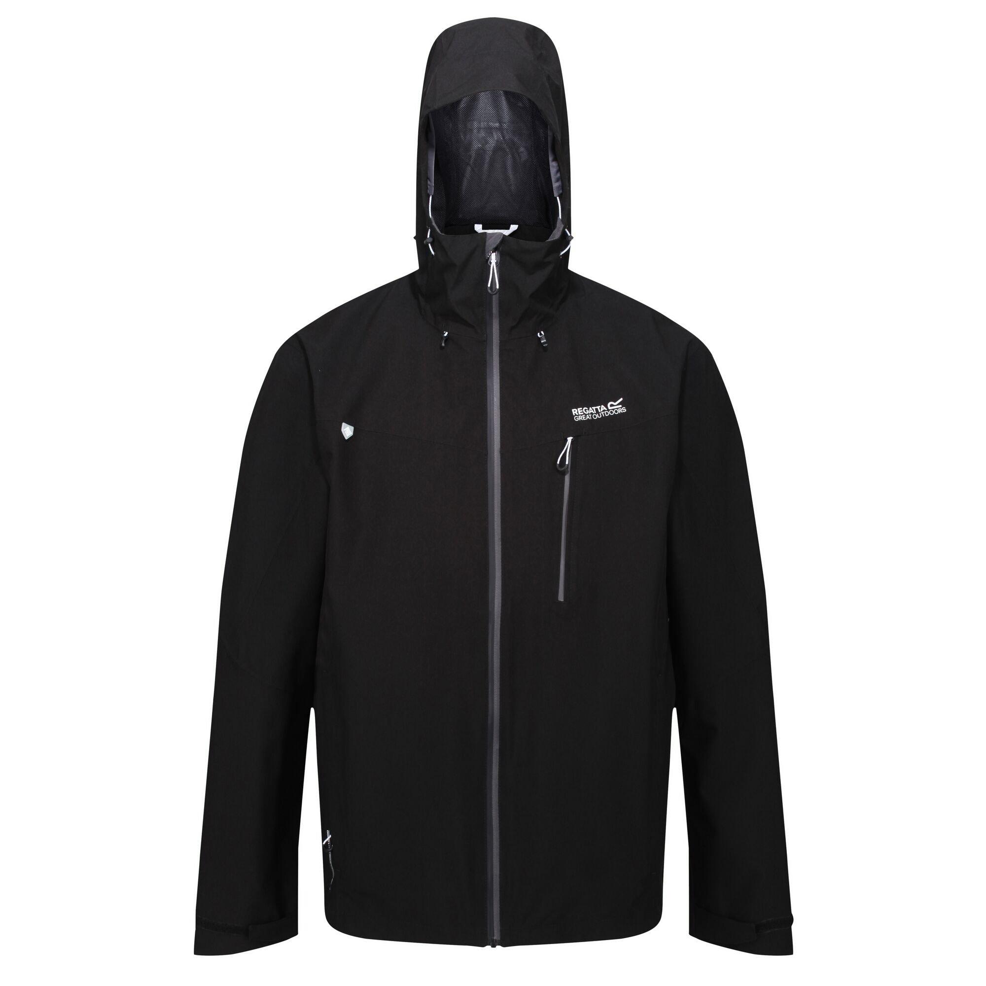 Image of Jacke Birchdale Mit Kapuze, Wasserfest Herren Schwarz 3XL
