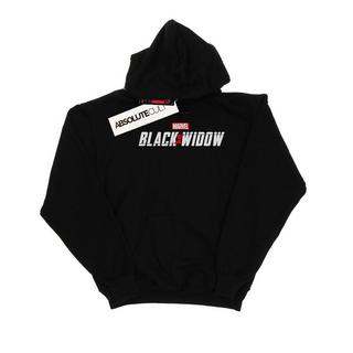 MARVEL  Black Widow Movie Logo Kapuzenpullover 