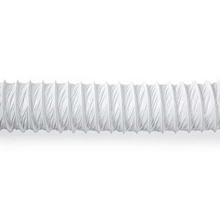 Nedis Tubo di uscita aria PVC | 100 mm | 1,50 m | Adatto per: Ventilazione dell'aria / Asciugatrici | Bianco  