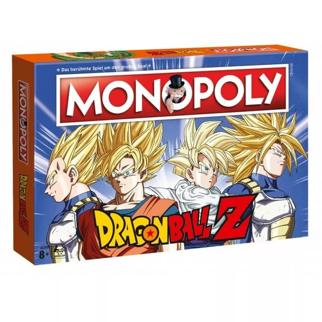 Winning Moves - Monopoly Dragon Ball Z, Multicolor