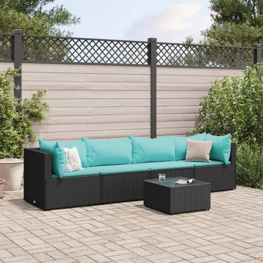VidaXL Garten lounge set poly-rattan  
