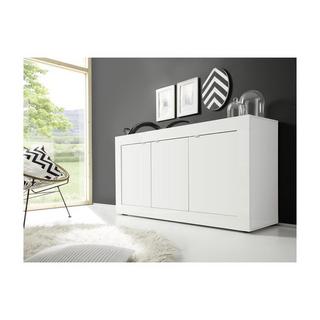 Vente-unique Credenza COMETE 3 ante Bianco laccato  