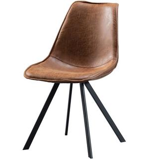 mutoni Swen chair cognac (set di 2)  